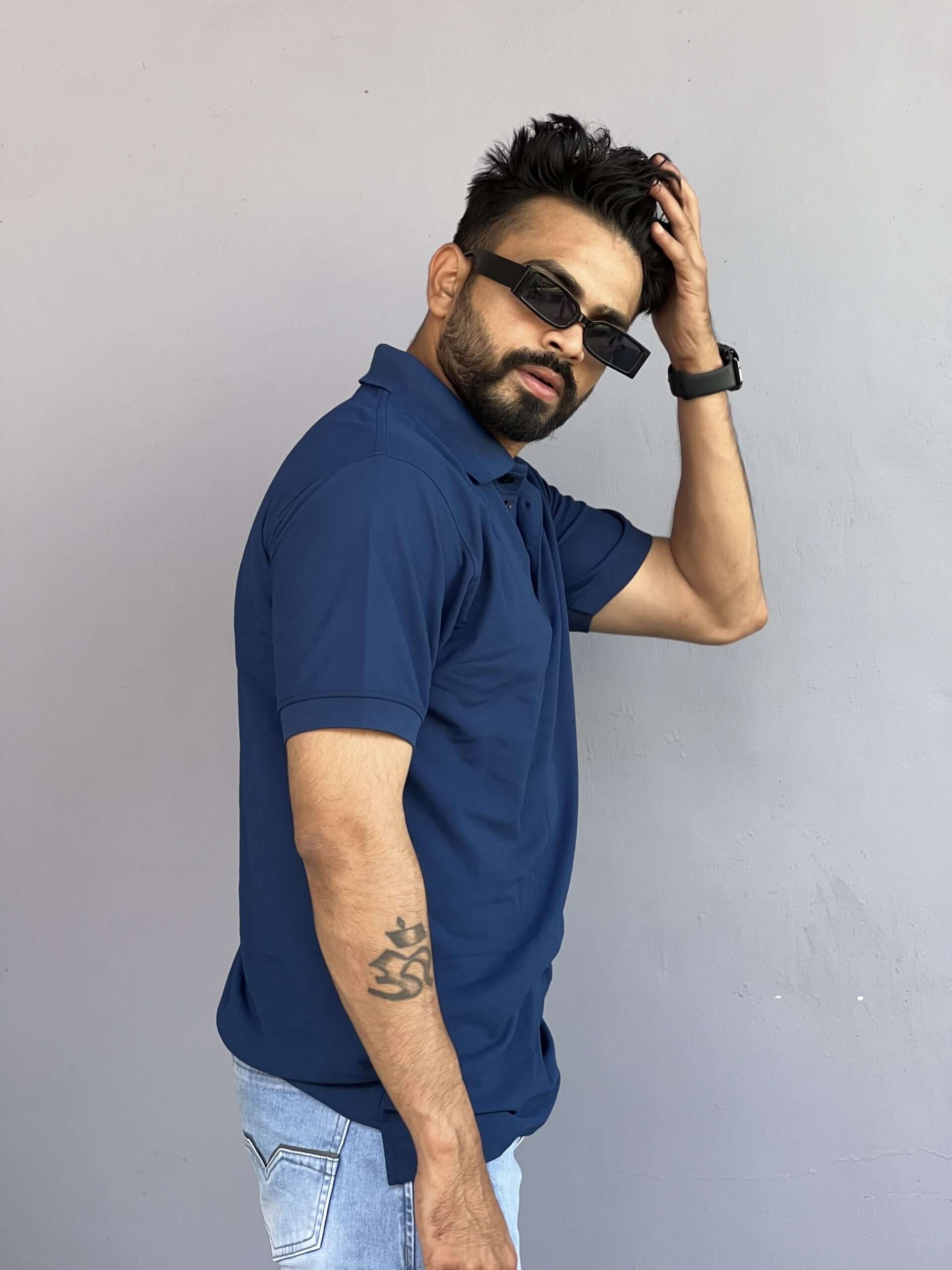 Collar T-shirt for Men Online