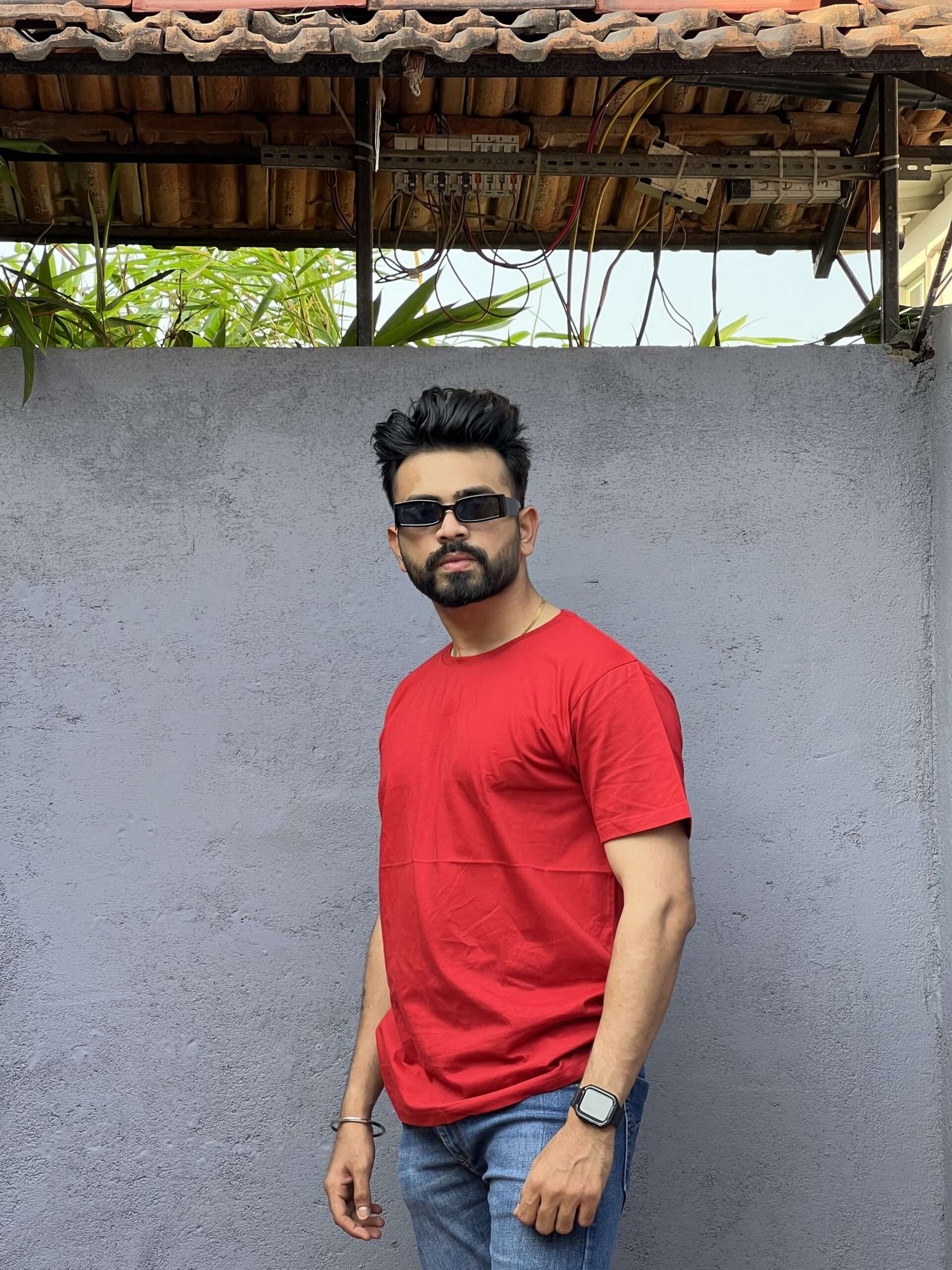 Pure Cotton Round Neck T-Shirt Online