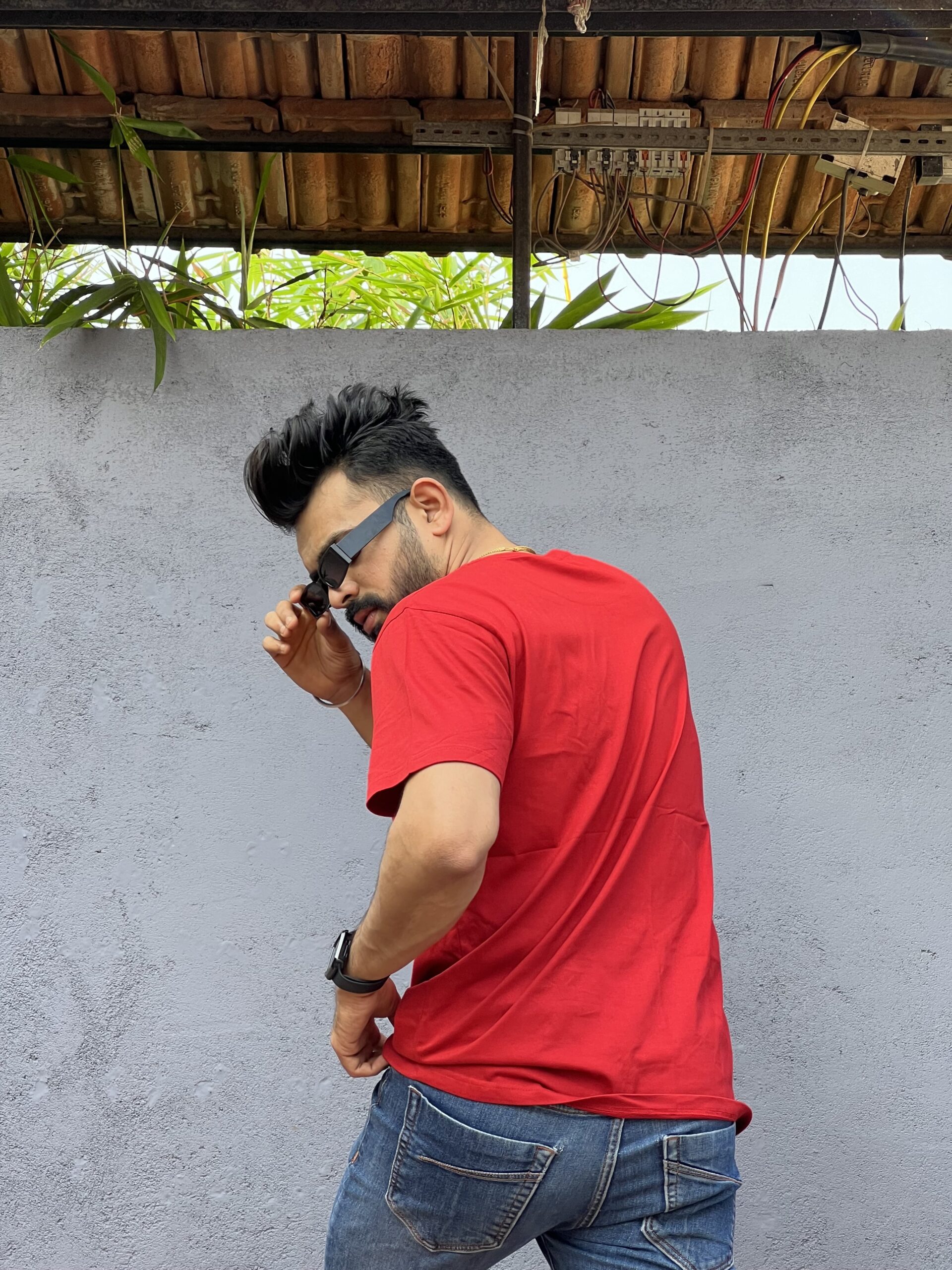 Pure Cotton Round Neck T-Shirt Online