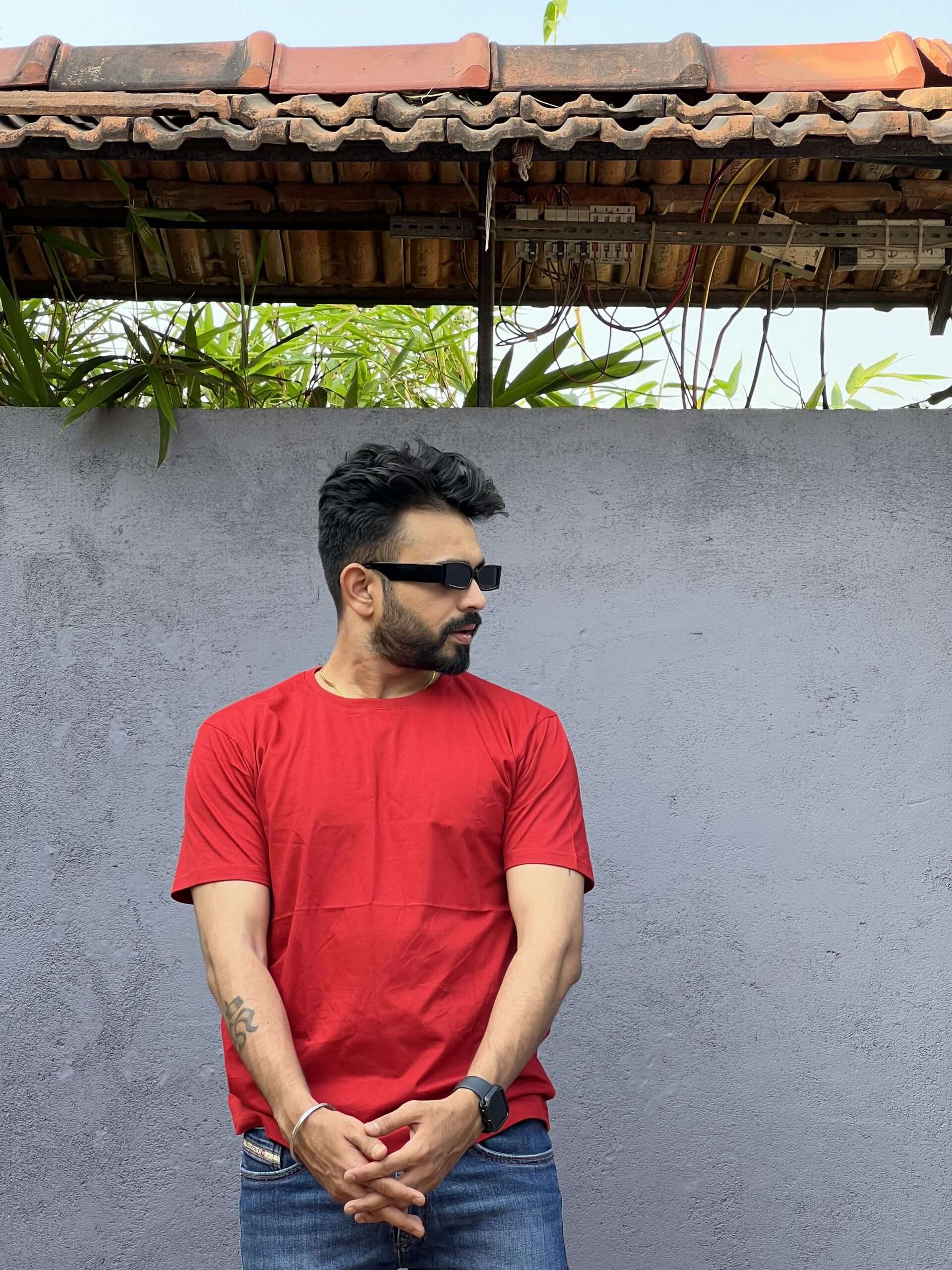 Pure Cotton Round Neck T-Shirt Online