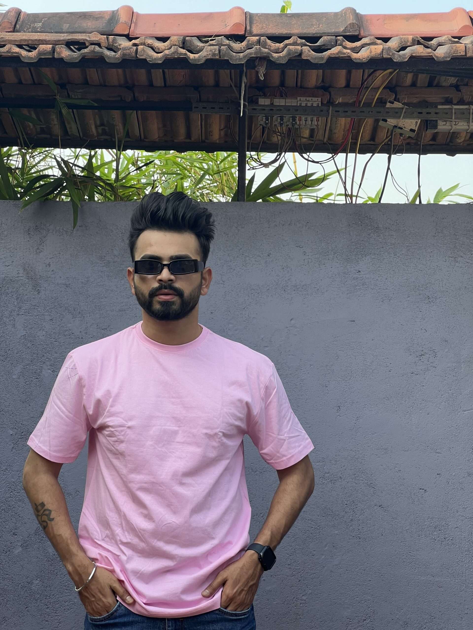 Buy Pure Cotton Round Neck T-Shirt Online