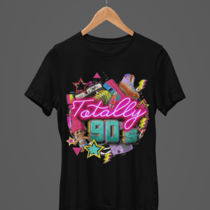 Totally 90's Round Neck Daily Wear T-shirt