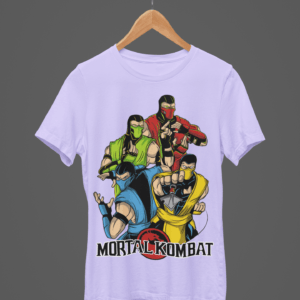 Mortal Kombat Round Neck Daily Wear T-shirt