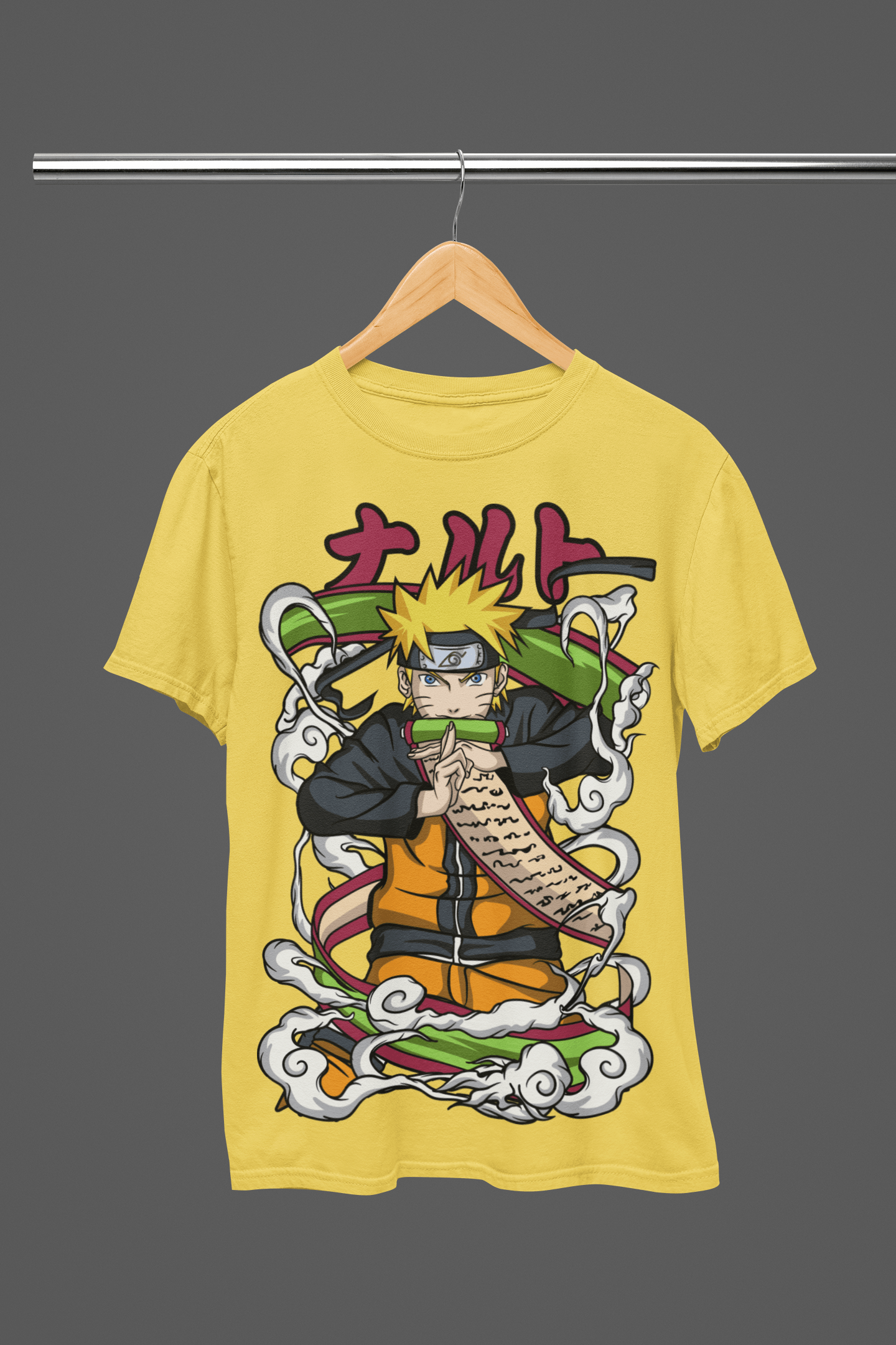 mockup-of-a-gildan-round-neck-tee-placed-on-a-hanger-m31091 (53)-min