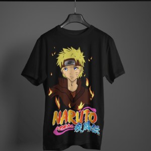 Naruto Round Neck Daily Wear T-shirt