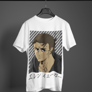 Eren Yeager Round Neck Daily Wear T-shirt