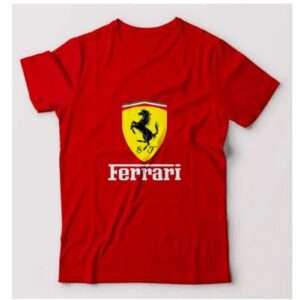 Ferrari Symbol Round Neck T-shirt