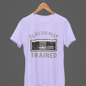 Classically Traines Round Neck Daily Wear T-shirt